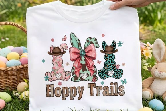 Boho Western Easter Sublimation PNG Review for Embroidery Projects