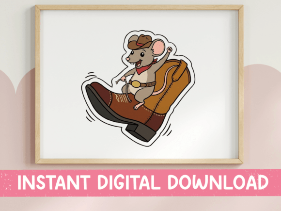 Cowboy Mouse on Boot Western Design Review for Real Projects