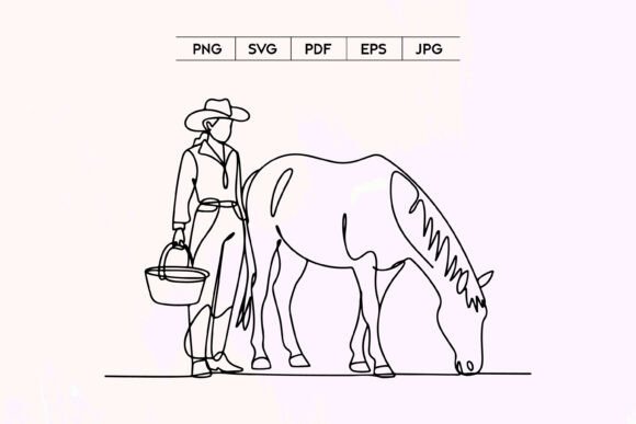 Cowgirl Feeding Horse Ranch SVG Review for Real Projects