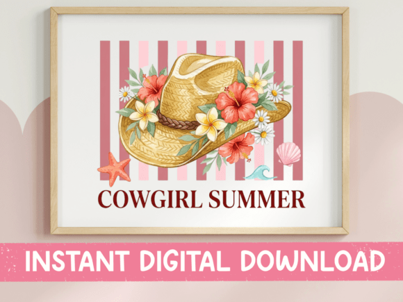 Cowgirl Summer Hat SVG Review: A Playful Embroidery Design for Warm Weather Projects