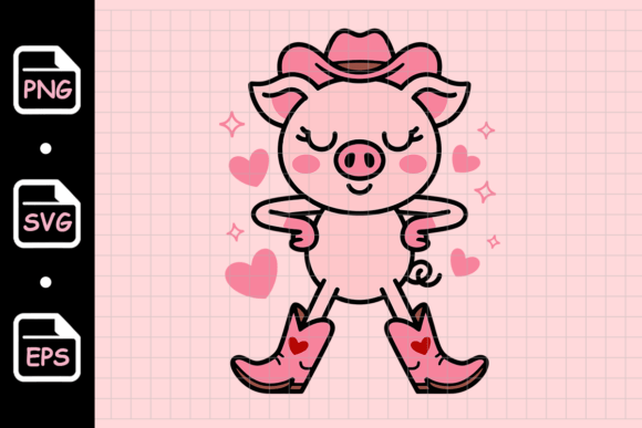 Cute Pig Wearing Cowboy Boots Cartoon: A Designer's Real-World Review