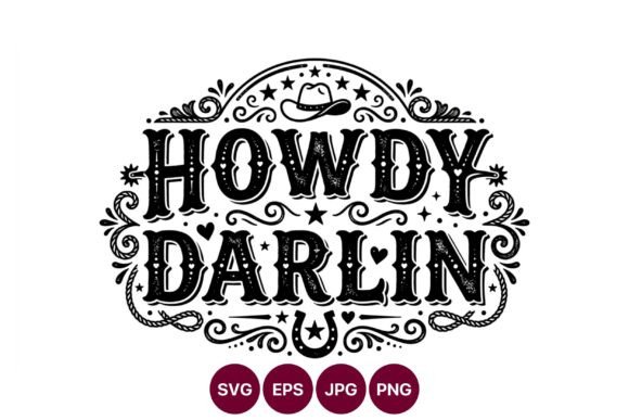 Howdy Darlin Western Style Lettering Review for Embroidery Projects