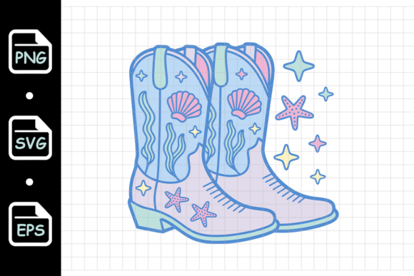 Ocean Cowboy Boots with Seashells Decor: A Designer’s Honest Take
