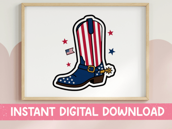 Patriotic Cowboy Boot USA Design Review: A Star-Spangled Statement