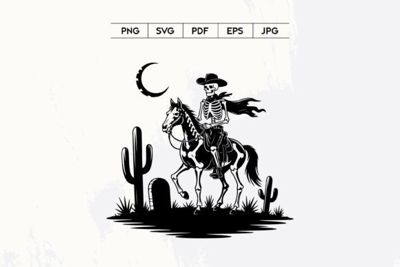 Skeleton Cowboy Horse Embroidery Design Review for Real Projects