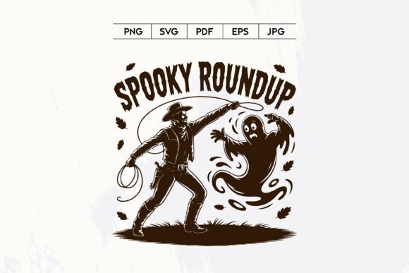 Spooky Roundup Cowboy Ghost Halloween Review