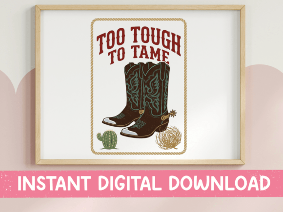 Too Tough to Tame SVG: A Bold Embroidery Design for the Right Projects
