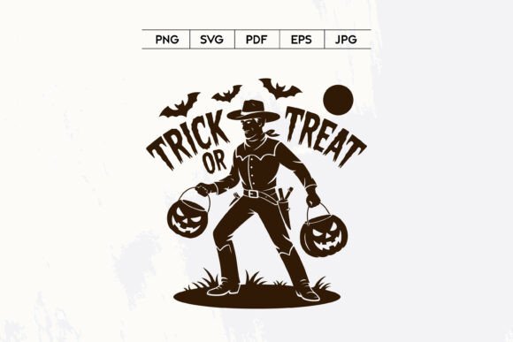 Trick or Treat Cowboy Halloween Design Review