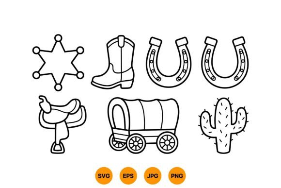Western Cowboy Clipart Collection Review: Real Project Use Insights